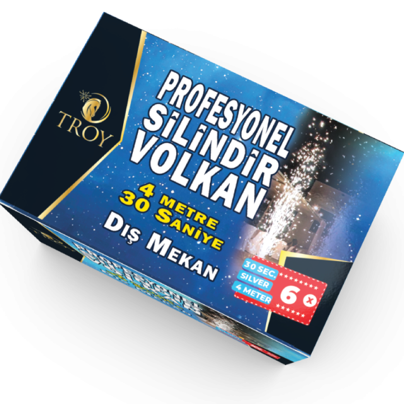 Troy Dış Mekan 4m Profesyonel Silindir Volkan